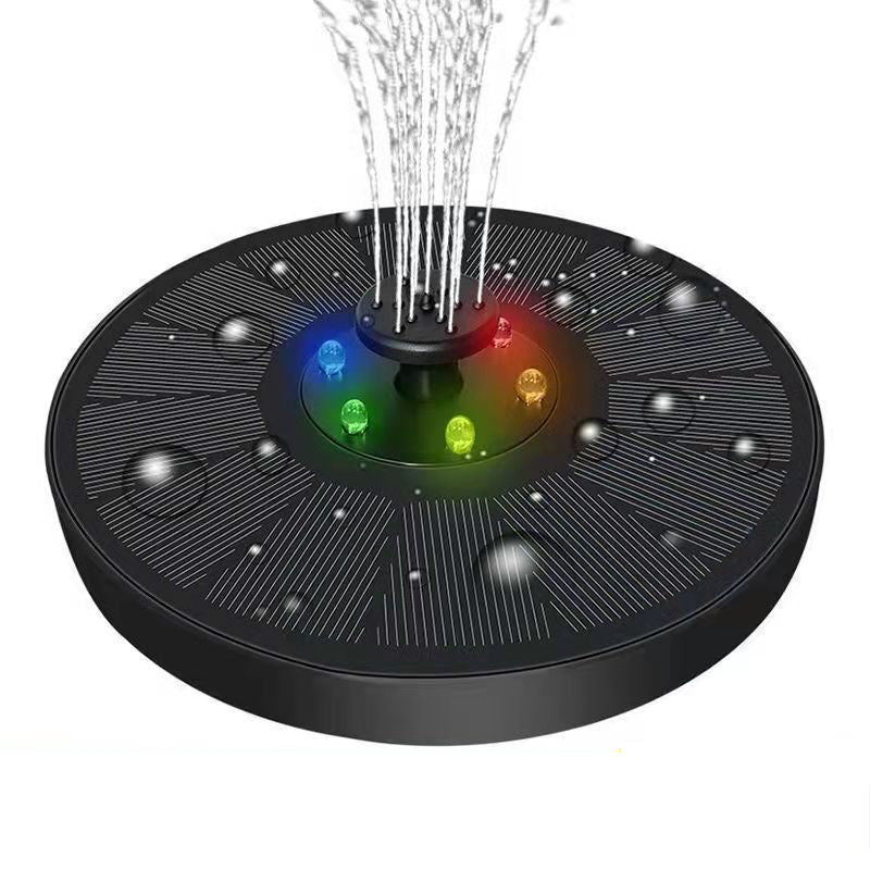 LED Solar Water Fountain