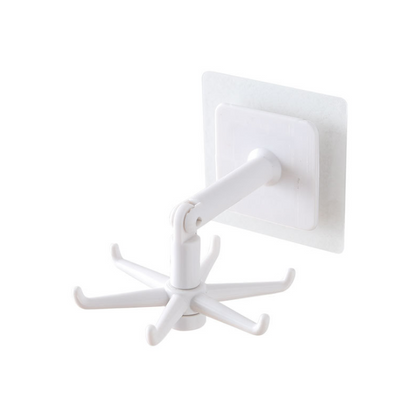 360 Degrees Rotating Self-Adhesive Hooks