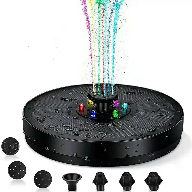 LED Solar Water Fountain