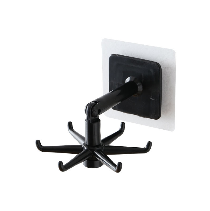 360 Degrees Rotating Self-Adhesive Hooks