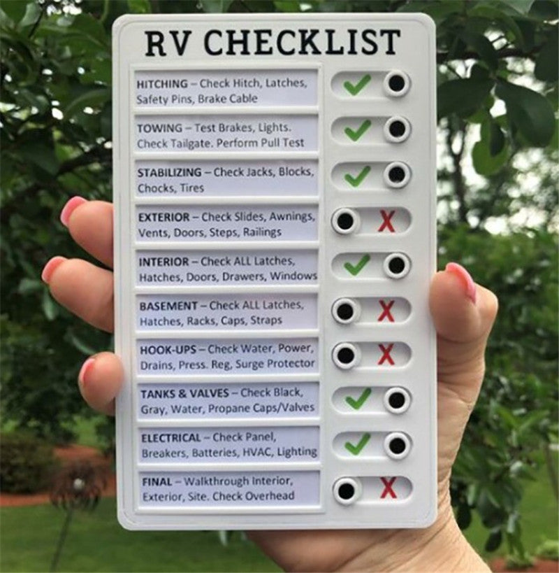Fun Memo Checklist