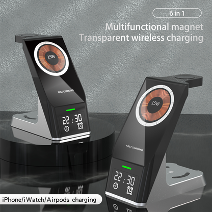 6-In-1 Multi-Function Wireless Charger